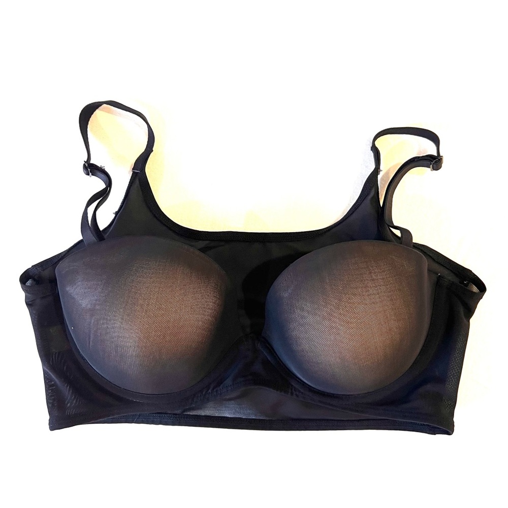 Yasmin Joseph Bra Black Sz M Biker WhimsyGoth Grunge